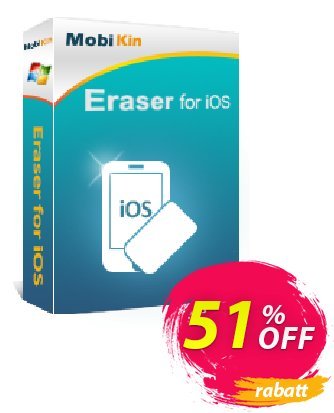 MobiKin Eraser for iOS - 1 Year, 6-10PCs License Gutschein 50% OFF Aktion: 