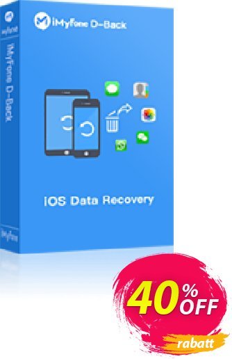 iMyFone D-Back  (Lifetime/6-10 iDevices) discount coupon iMyfone discount (56732) - iMyfone promo code