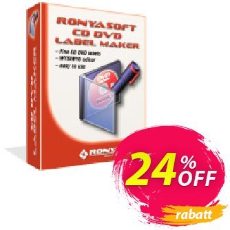 Ronyasoft CD DVD Label Maker discount coupon 20% OFF Ronyasoft CD DVD Label Maker, verified - Amazing promotions code of Ronyasoft CD DVD Label Maker, tested & approved