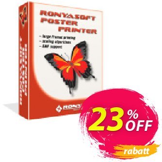 RonyaSoft Poster Printer (Business license) Coupon, discount 20% OFF RonyaSoft Poster Printer, verified. Promotion: Amazing promotions code of RonyaSoft Poster Printer, tested & approved