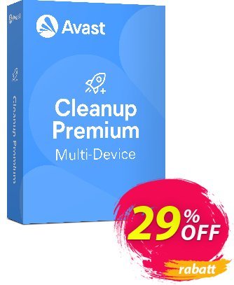 Avast Cleanup Premium 10 Devices discount coupon 29% OFF Avast Cleanup Premium 10 Devices, verified - Awesome promotions code of Avast Cleanup Premium 10 Devices, tested & approved