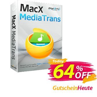 MacX MediaTrans discount coupon 50% OFF MacX MediaTrans, verified - Stunning offer code of MacX MediaTrans, tested & approved