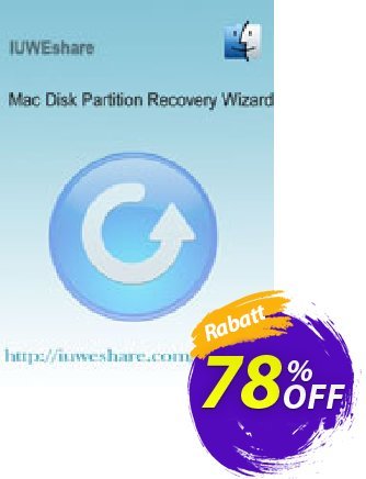 IUWEshare Mac Disk Partition Recovery Wizard Coupon, discount IUWEshare coupon discount (57443). Promotion: IUWEshare coupon codes (57443)