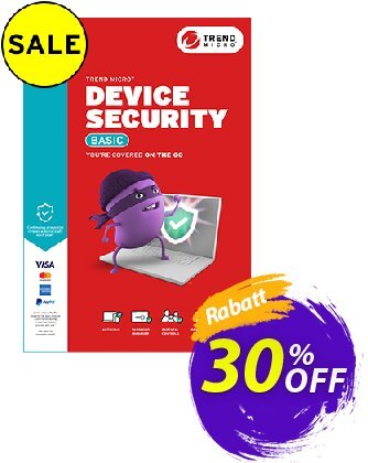 Trend Micro Device Security BasicDiskont 30% OFF Trend Micro Device Security Basic, verified