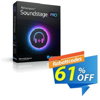 Ashampoo Soundstage Pro Coupon, discount 60% OFF Ashampoo Soundstage Pro, verified. Promotion: Wonderful discounts code of Ashampoo Soundstage Pro, tested & approved