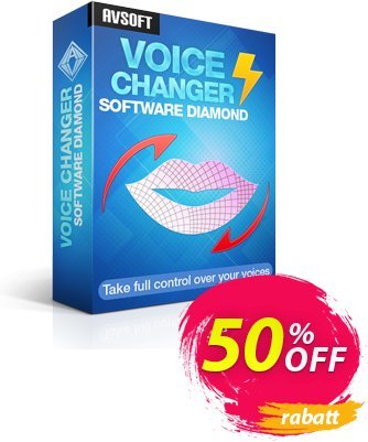 AV Voice Changer Software Diamond (SPANISH) Coupon, discount B2S2024 Sale: 50% OFF VCSline. Promotion: Formidable discount code of AV Voice Changer Software Diamond (Spanish) 2024