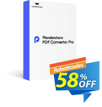 Wondershare PDF Converter Pro for WindowsBeförderung Back to School-30% OFF PDF editing tool