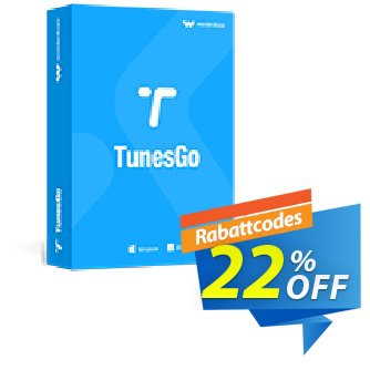 Wondershare TunesGo for iOS & Android (MAC)Beförderung Dr.fone 20% off