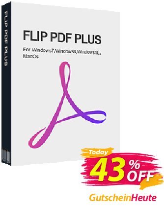 Flip PDF Plus for MAC Gutschein 43% OFF Flip PDF Plus for MAC, verified Aktion: Wonderful discounts code of Flip PDF Plus for MAC, tested & approved