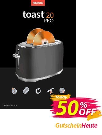 Roxio Toast 20 Pro discount coupon 47% OFF Toast 18 Pro, verified - Excellent discounts code of Toast 18 Pro, tested & approved