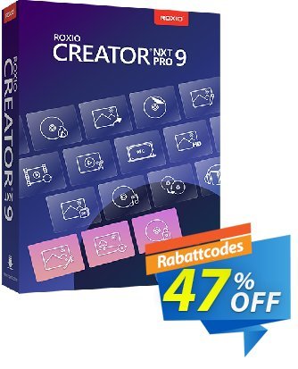 Roxio Creator NXT Pro 9 discount coupon 47% OFF Roxio Creator NXT Pro 8, verified - Excellent discounts code of Roxio Creator NXT Pro 8, tested & approved