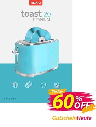 Roxio Toast 20 Titanium Upgrade discount coupon 53% OFF Roxio Toast 19 Titanium Upgrade, verified - Excellent discounts code of Roxio Toast 19 Titanium Upgrade, tested & approved