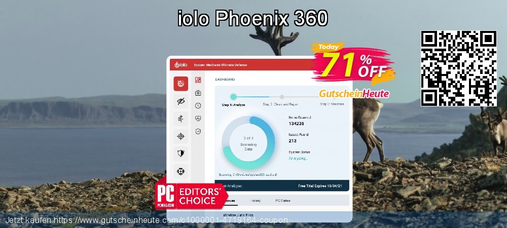 iolo Phoenix 360 wunderschön Angebote Bildschirmfoto