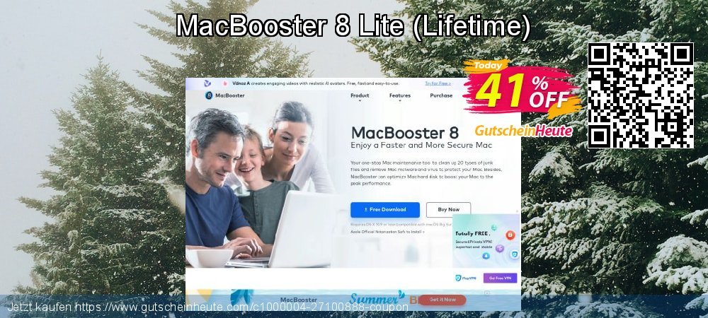 MacBooster 8 Lite - Lifetime  großartig Disagio Bildschirmfoto