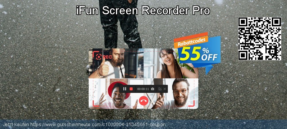 iFun Screen Recorder Pro super Verkaufsförderung Bildschirmfoto