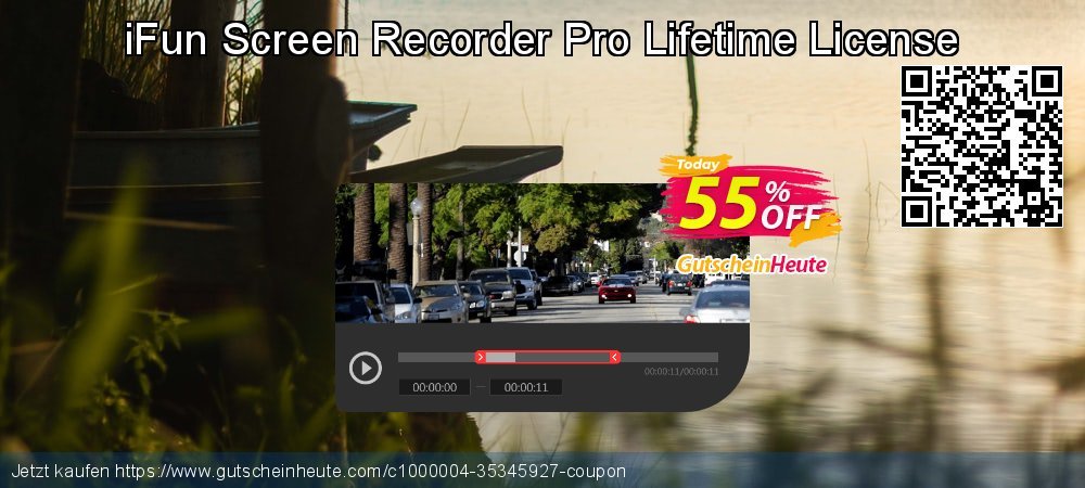 iFun Screen Recorder Pro Lifetime License großartig Preisnachlass Bildschirmfoto