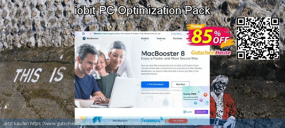 iobit PC Optimization Pack überraschend Angebote Bildschirmfoto