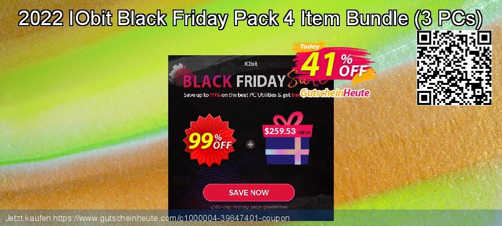 2023 IObit Black Friday Pack 4 Item Bundle - 3 PCs  besten Diskont Bildschirmfoto