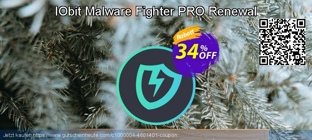 IObit Malware Fighter PRO Renewal formidable Förderung Bildschirmfoto