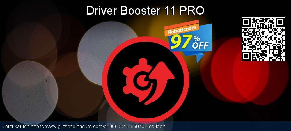 Driver Booster 11 PRO formidable Promotionsangebot Bildschirmfoto