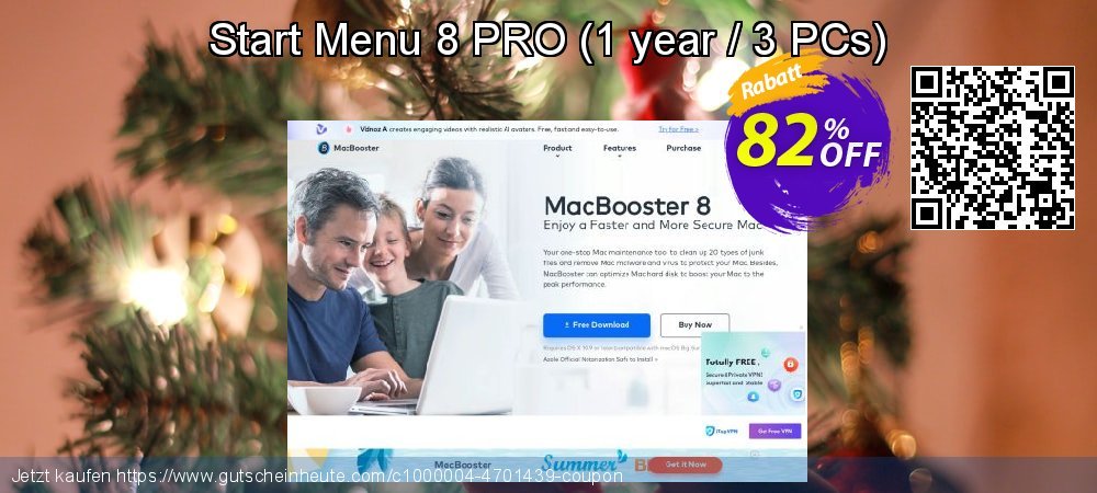 Start Menu 8 PRO - 1 year / 3 PCs  verwunderlich Ermäßigung Bildschirmfoto