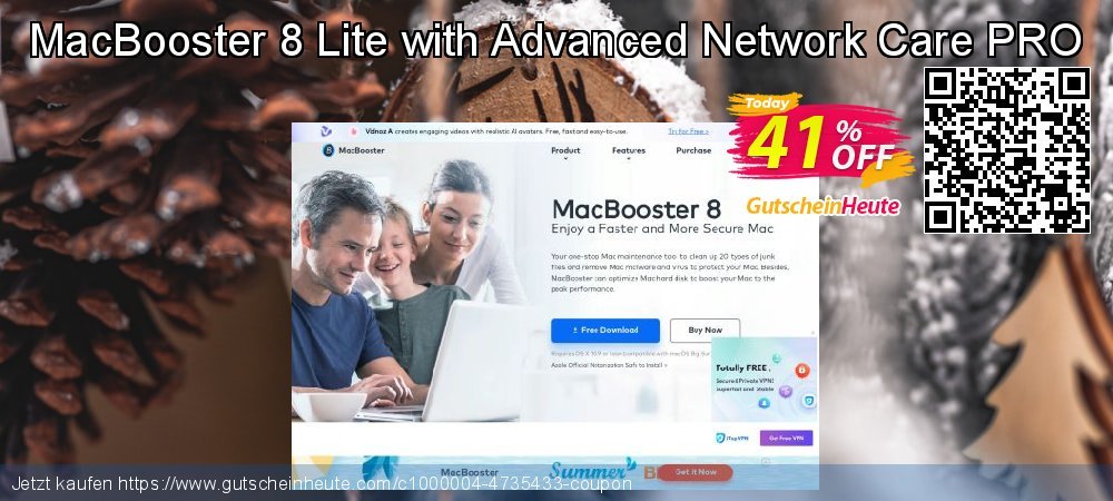 MacBooster 8 Lite with Advanced Network Care PRO Sonderangebote Ermäßigungen Bildschirmfoto