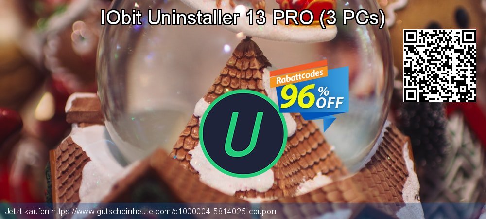 IObit Uninstaller 13 PRO - 3 PCs  verblüffend Außendienst-Promotions Bildschirmfoto