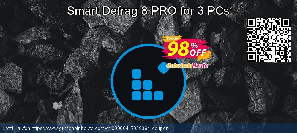 Smart Defrag 8 PRO for 3 PCs toll Nachlass Bildschirmfoto