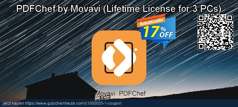 PDFChef by Movavi - Lifetime License for 3 PCs  beeindruckend Außendienst-Promotions Bildschirmfoto