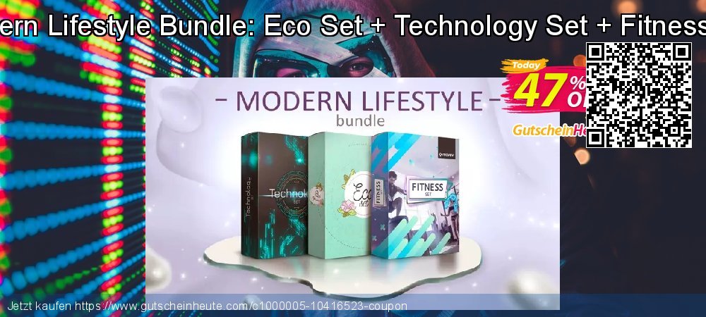 Modern Lifestyle Bundle: Eco Set + Technology Set + Fitness Set wunderschön Angebote Bildschirmfoto