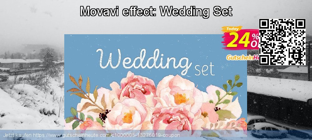 Movavi effect: Wedding Set unglaublich Förderung Bildschirmfoto