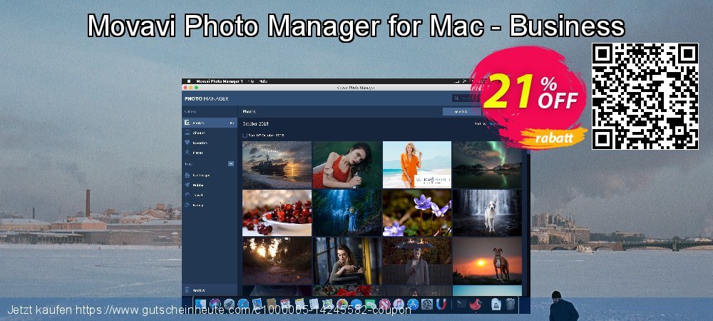 Movavi Photo Manager for Mac - Business verblüffend Sale Aktionen Bildschirmfoto