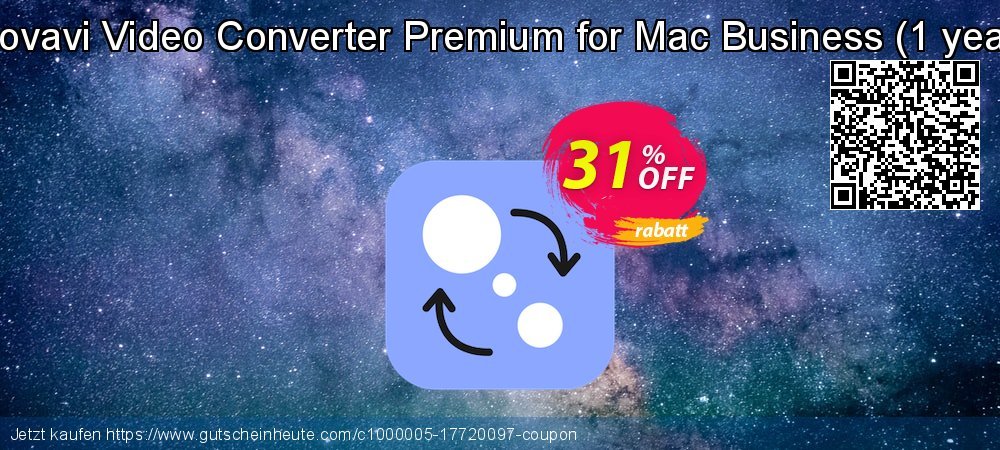 Movavi Video Converter Premium for Mac Business - 1 year  verwunderlich Angebote Bildschirmfoto