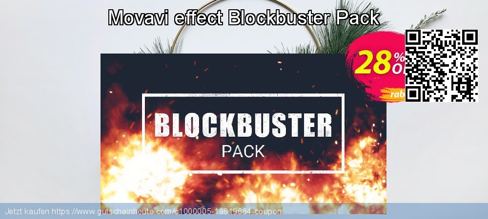 Movavi effect Blockbuster Pack erstaunlich Nachlass Bildschirmfoto