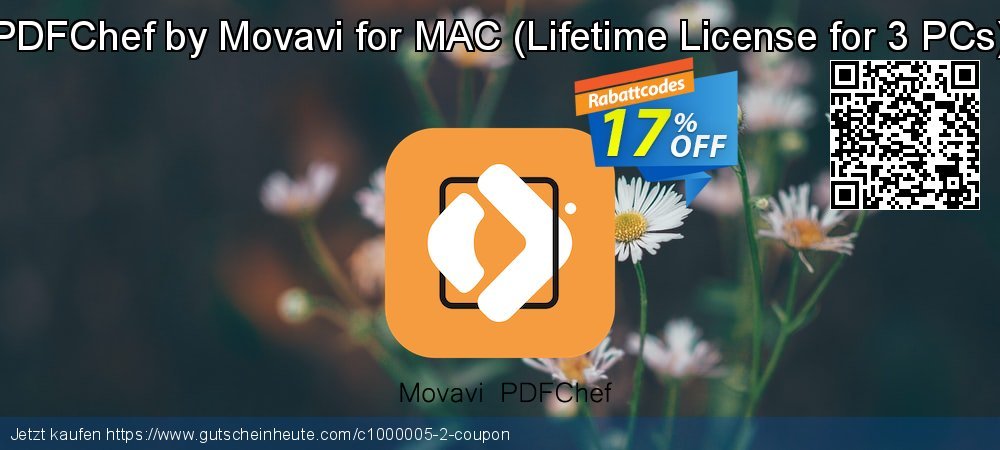 PDFChef by Movavi for MAC - Lifetime License for 3 PCs  faszinierende Preisreduzierung Bildschirmfoto