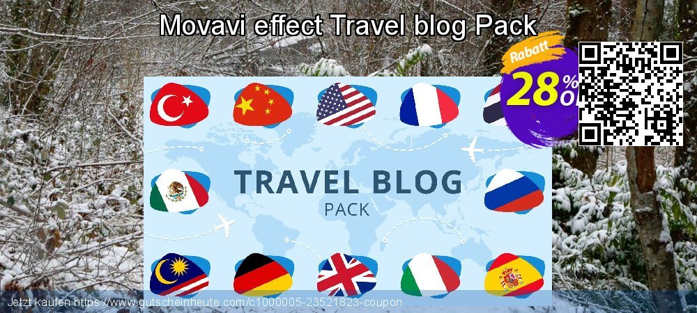 Movavi effect Travel blog Pack uneingeschränkt Angebote Bildschirmfoto