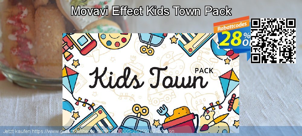 Movavi Effect Kids Town Pack atemberaubend Beförderung Bildschirmfoto