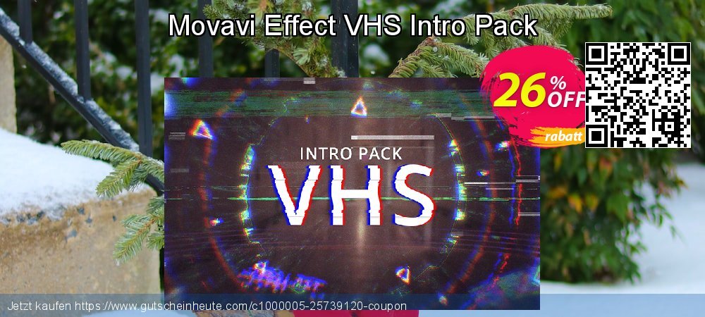 Movavi Effect VHS Intro Pack aufregenden Ermäßigung Bildschirmfoto
