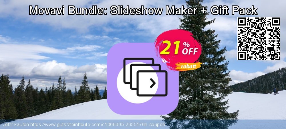 Movavi Bundle: Slideshow Maker + Gift Pack genial Sale Aktionen Bildschirmfoto
