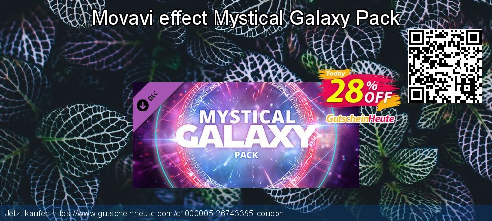 Movavi effect Mystical Galaxy Pack faszinierende Ermäßigung Bildschirmfoto