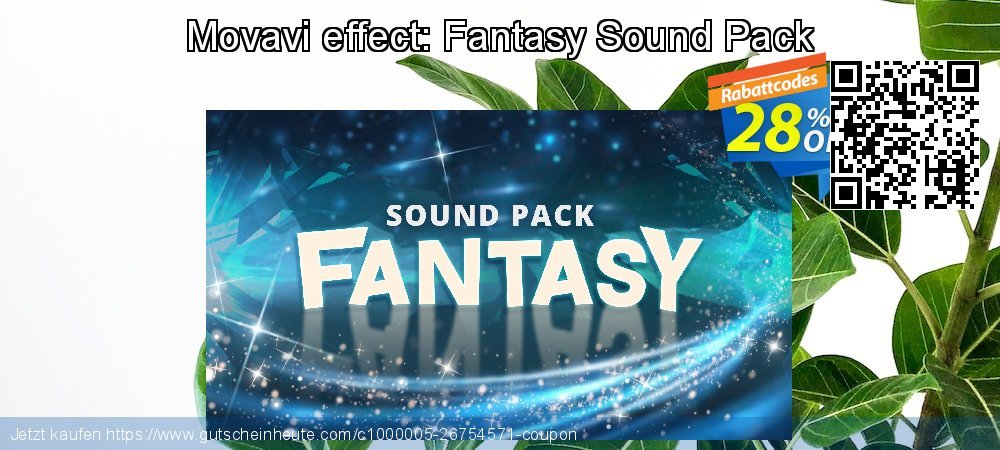 Movavi effect: Fantasy Sound Pack unglaublich Förderung Bildschirmfoto