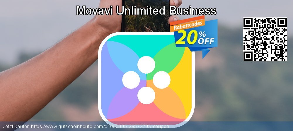 Movavi Unlimited Business toll Verkaufsförderung Bildschirmfoto
