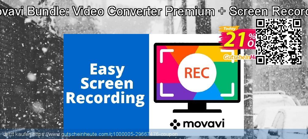 Movavi Bundle: Video Converter Premium + Screen Recorder genial Angebote Bildschirmfoto