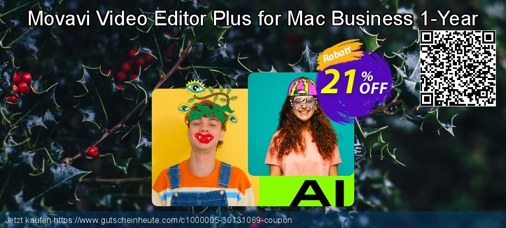 Movavi Video Editor Plus for Mac Business 1-Year Sonderangebote Verkaufsförderung Bildschirmfoto