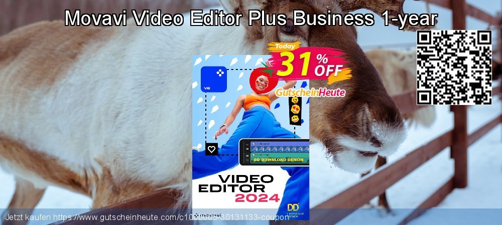 Movavi Video Editor Plus Business 1-year verwunderlich Preisnachlässe Bildschirmfoto