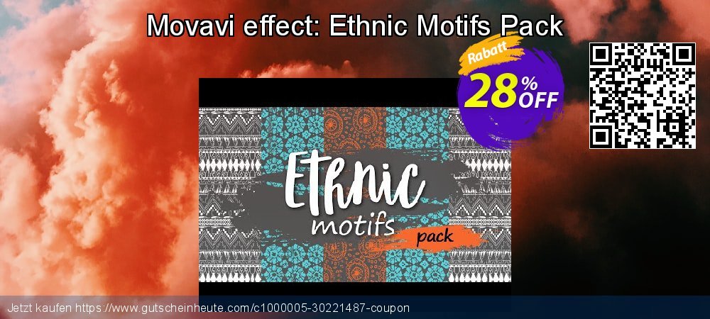 Movavi effect: Ethnic Motifs Pack unglaublich Ermäßigungen Bildschirmfoto