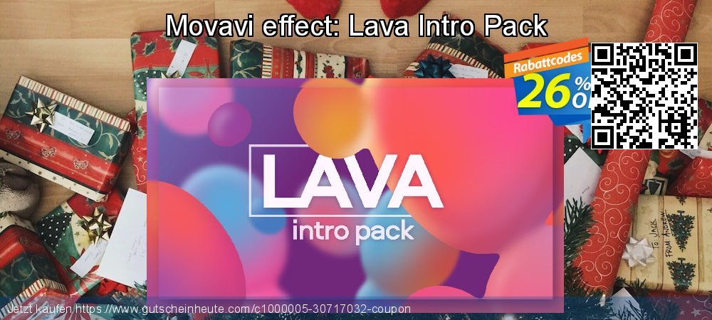 Movavi effect: Lava Intro Pack formidable Preisnachlass Bildschirmfoto
