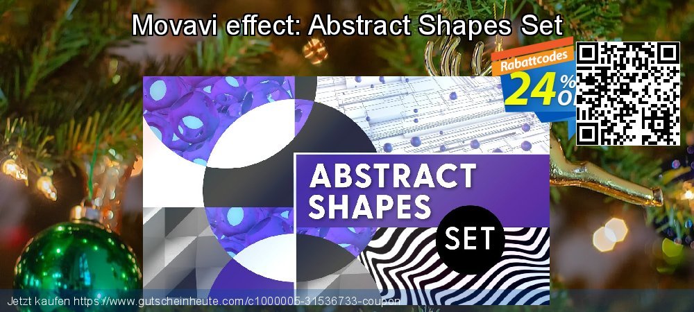 Movavi effect: Abstract Shapes Set überraschend Disagio Bildschirmfoto