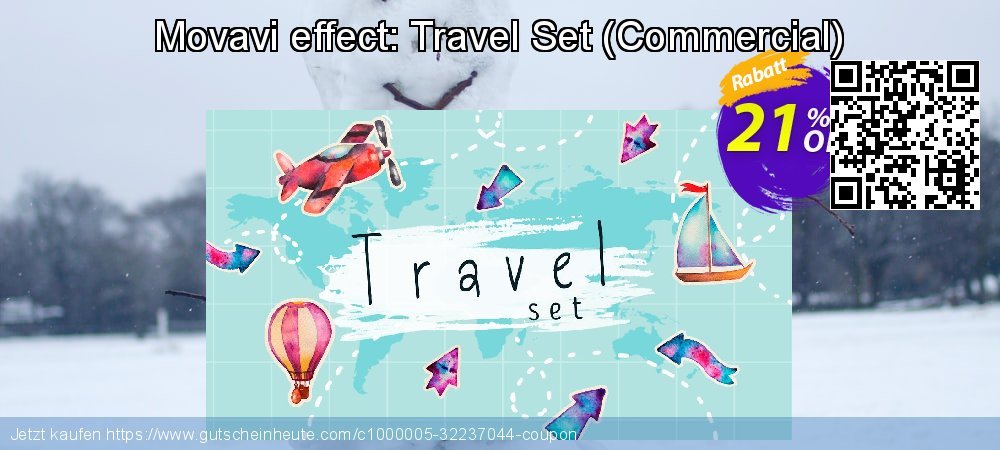 Movavi effect: Travel Set - Commercial  erstaunlich Promotionsangebot Bildschirmfoto