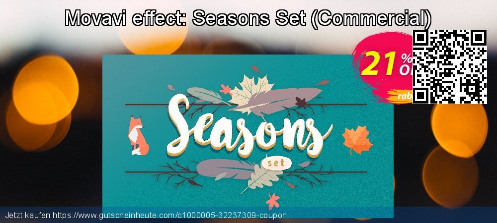 Movavi effect: Seasons Set - Commercial  aufregenden Förderung Bildschirmfoto
